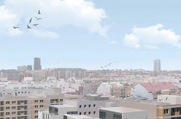Valencia tendrá un nuevo hotel de lujo con 'rooftop' y piscina exterior