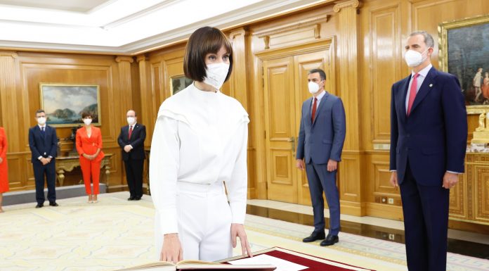 Diana Morant jura el càrrec com a ministra de Ciència i Innovació