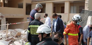 La Generalitat realojará a los afectados por el derrumbe en Peñíscola