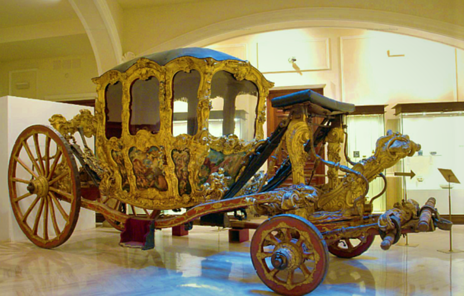La carroza de las Ninfas, el carruaje que inspiró a la Cenicienta de Disney