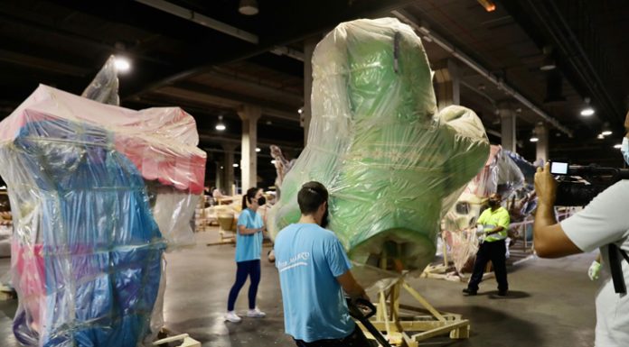 Las fallas empiezan a salir de Feria Valencia