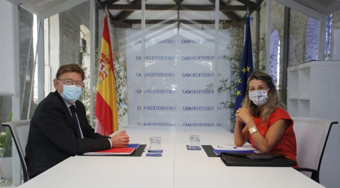 Yolanda Díaz reconeix la infrafinanciació de la Comunitat Valenciana i corregeix a Calviño Yolanda Díaz reconoce la infrafinanciación de la Comunitat y corrige a Calviño