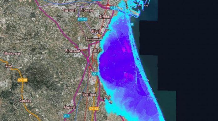 Un visor cartogràfic prediu la desaparició de l’Albufera per a 2100 Un visor cartográfico predice la desaparición de la Albufera en 2100