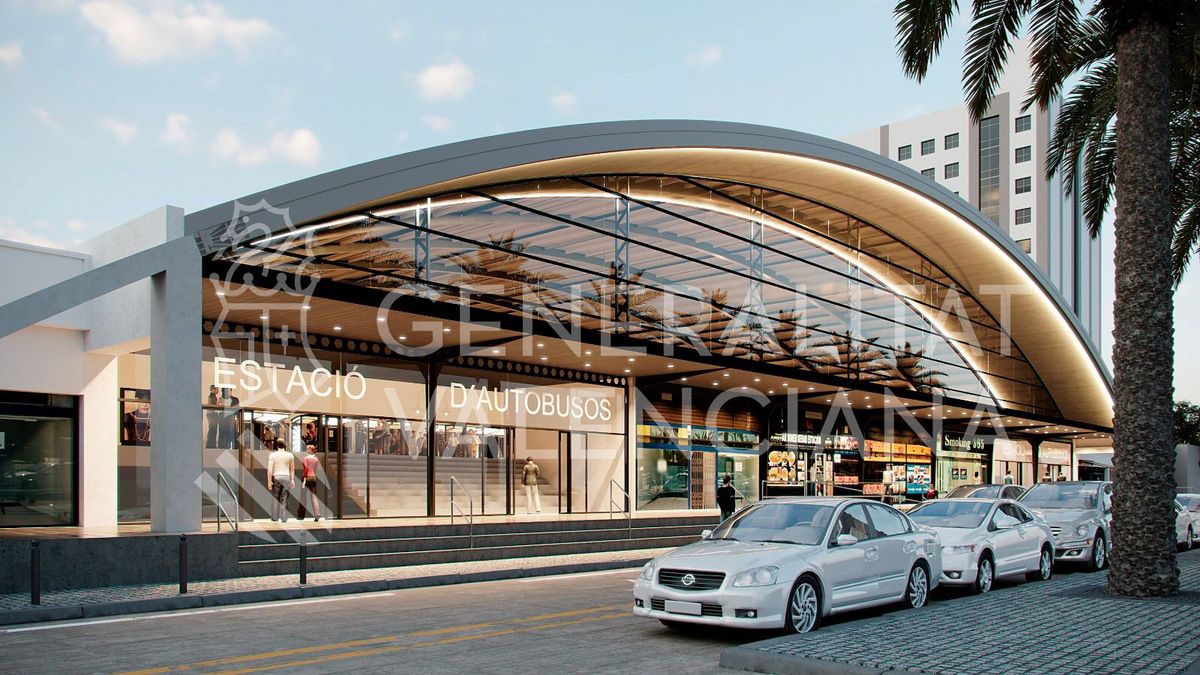 Así será la Estación de Autobuses de Valencia en 2022