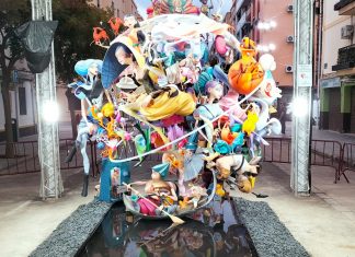 Así es la mejor falla infantil de Valencia 2021