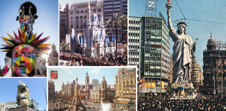 GALERÍA | Las fallas municipales más emblemáticas de Valencia en los últimos 70 años