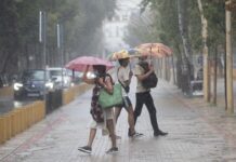 Emergencias activa la alerta naranja por fuertes lluvias en Valencia El miedo a la DANA vuelve a los municipios valencianos
