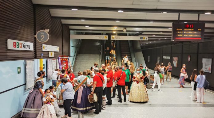 Metrovalencia arranca el servicio 24 horas por Fallas Metrovalencia arranca el servicio 24 horas por Fallas
