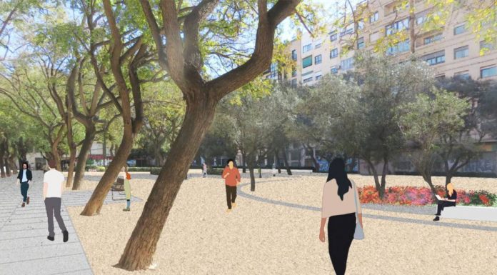El nuevo jardín urbano del centro de Valencia abrirá en un mes El nuevo jardín urbano del centro de Valencia abrirá en un mes