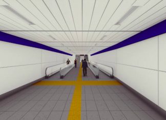 Así será el próximo túnel peatonal que unirá las estaciones de metro Alacant y Xátiva