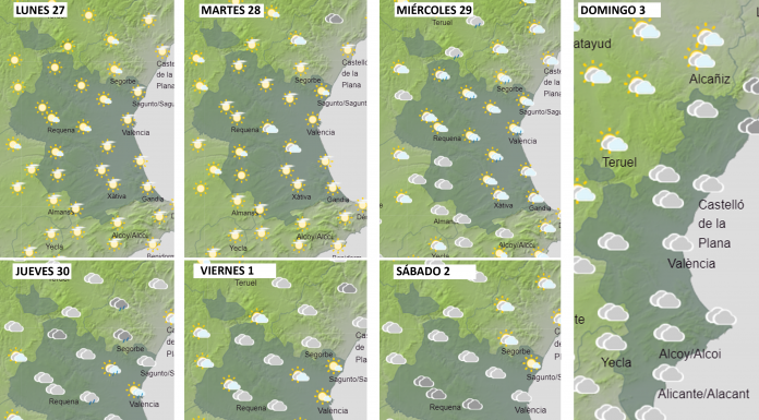 Consulta el tiempo de esta semana en Valencia Consulta el tiempo de esta semana en Valencia