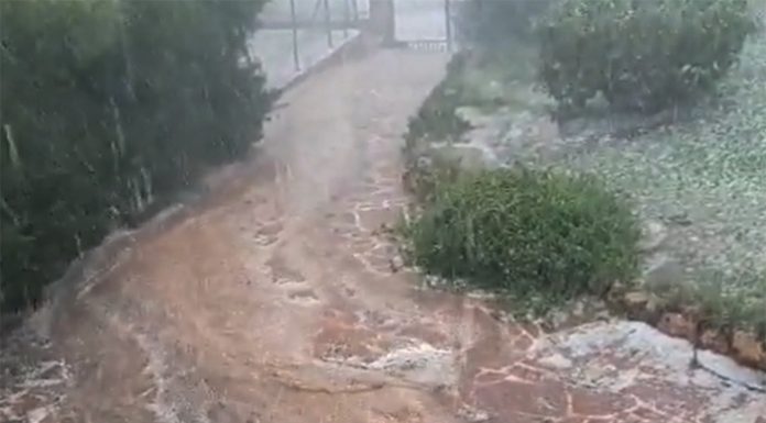 Vídeos de la tromba de agua en Alcora y Calicanto