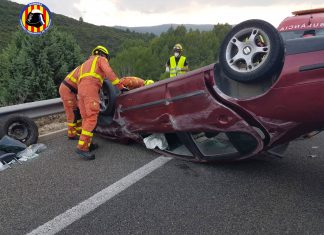 coches volcados