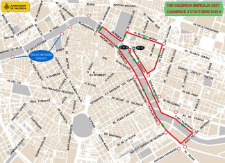 Valencia se cierra al tráfico por la 10K: horarios y calles cortadas