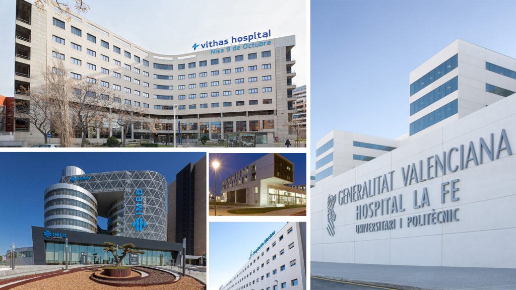 Diez hospitales valencianos son elegidos entre los mejores de España