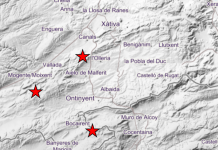 Tres terremotos agitan Valencia en solo una semana