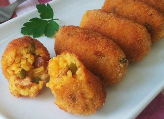 croquetas de paella