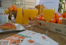 Zumo de naranja gratis por desayunar en Valencia
