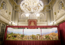 El belén del Salón de Cristal se puede visitar desde este sábado