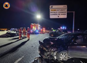 Un 'kamikaze' deja 5 muertos en la autovía A-7 en Rotglà i Corberá