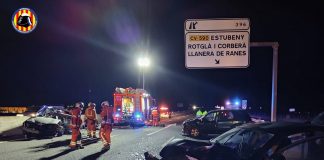 Un 'kamikaze' deja 5 muertos en la autovía A-7 en Rotglà i Corberá