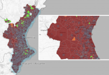 Los 30 municipios valencianos con más personas confinadas por Ómicron