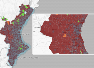 Los 30 municipios valencianos con más personas confinadas por coronavirus