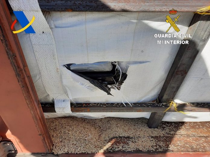 Encuentran 626 kilos de cocaína escondidos en un contenedor en el Puerto de Valencia