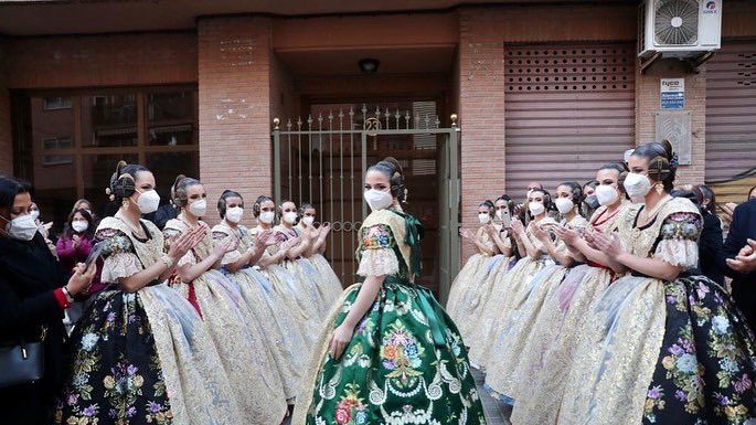 Así vive una Fallera Mayor de Valencia el día de su Exaltación