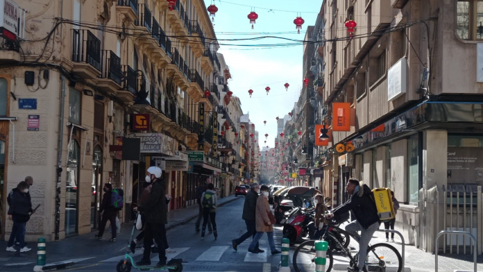Valencia se prepara para condecorar su particular barrio de 'Chinatown'