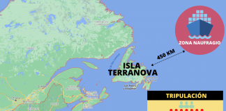 Siete muertos y 14 desaparecidos en el hundimiento de un barco español