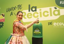 Una comisión fallera ganará una paella gigante por reciclar vidrio