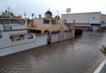 El temporal golpea la Comunitat Valenciana: inundaciones, nieve y colegios suspendidos