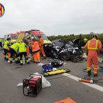 Seis heridos tras un grave accidente de tráfico en Sagunt