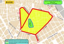 El centro de Valencia se cierra al tráfico: calles cortadas y horarios de los cierres