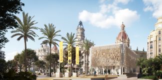 Así será el Àgora del Diseño: el nuevo edificio efímero de la Plaza del Ayuntamiento