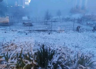 La nieve llega a Valencia en abril