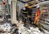 Espeluznantes imágenes de la caída del techo de un supermercado en Gandía