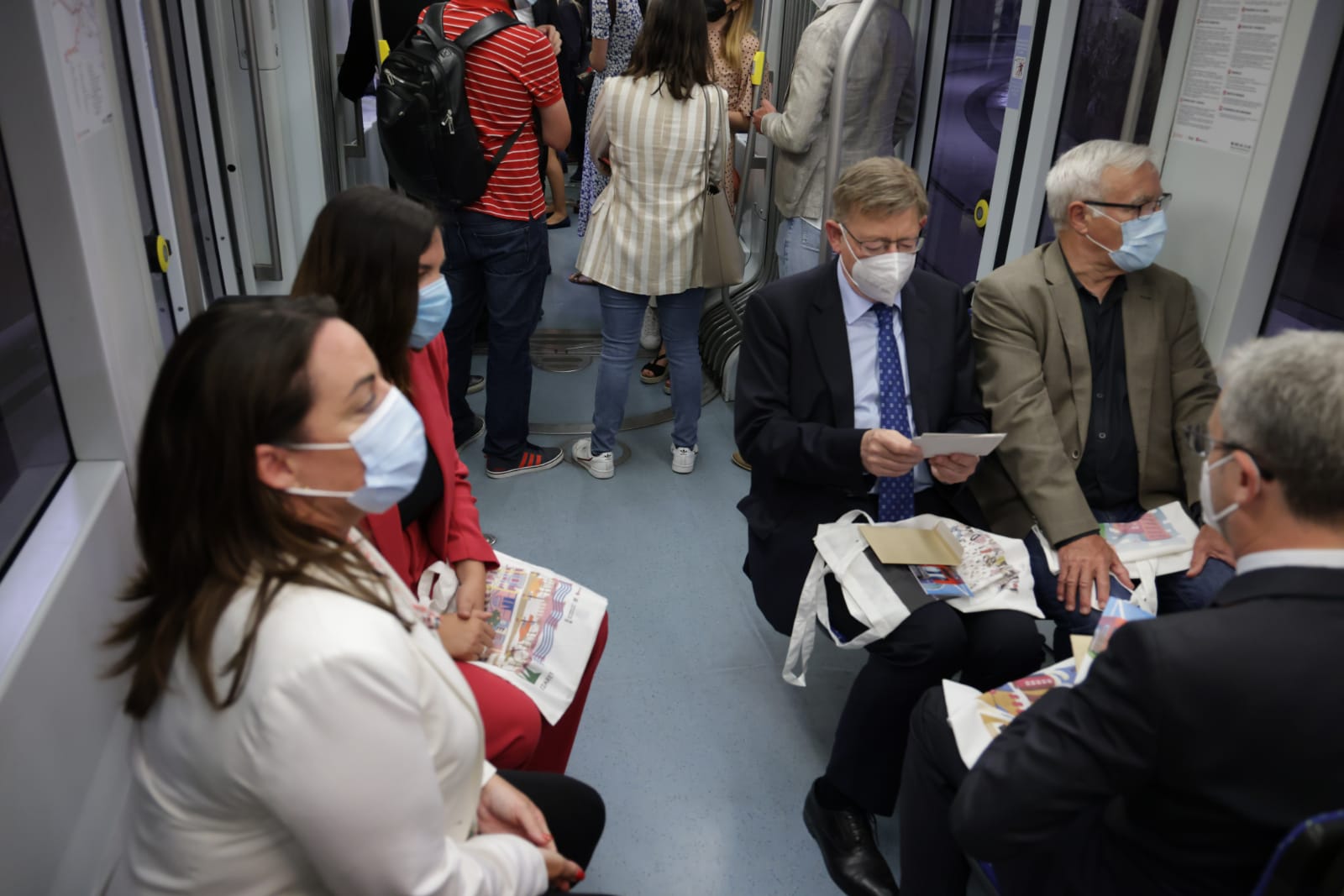 GALERÍA | Valencia inaugura la Línea 10 del metro