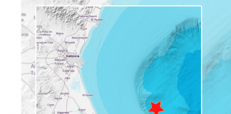 Un terremoto agita la costa de Cullera