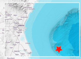 Un terremoto agita la costa de Cullera