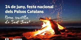 Cataluña califica la festividad de San Juan como "fiesta nacional de los Países Catalanes"