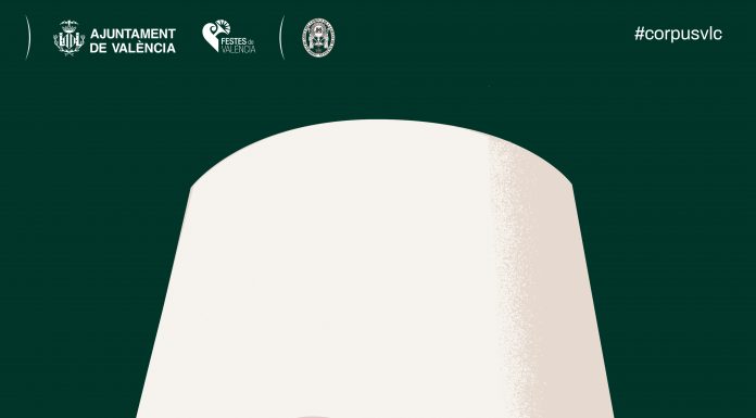Así es el cartel de la fiesta del Corpus de Valencia 2022