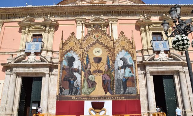 No habrá tapiz floral del Corpus Christi de Valencia tapiz floral corpus