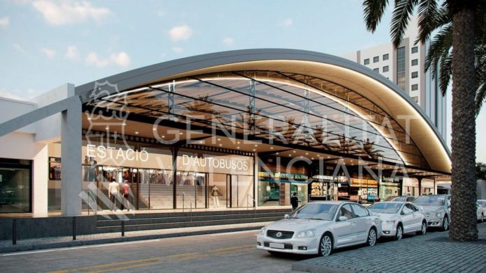 La estación de autobuses de Valencia inicia su remodelación: así será el futuro edificio