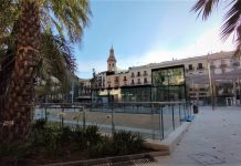 Vuelven las obras al garaje de la plaza de la Reina