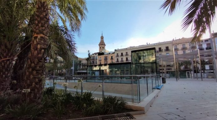 Vuelven las obras al garaje de la plaza de la Reina