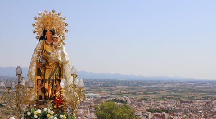 La imagen peregrina de la Mare de Déu recorre en agosto la Safor-La Valldigna-La Marina