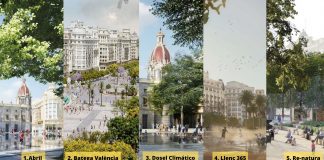 Valencia elige la futura plaza del Ayuntamiento