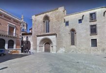 Denuncian una destrucción parcial en la puerta de L’Almoina